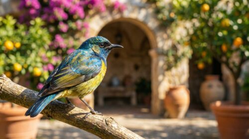 Se questo piccolo uccello colorato appare vicino a casa tua, ecco cosa rivela sul tuo giardino e sulla tua casa